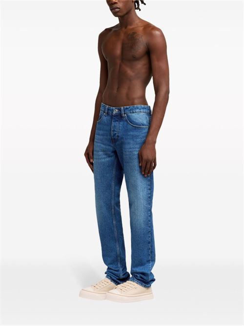 Jeans in denim AMI PARIS | HTR001DE0025480